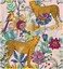 Floralplus Wallpaper Peel and Stick Jungle Leopard Wallpaper for Bathroom Removable Boho Cheetah Wallpapers for Renter Self Adhesive Flower Contact Paper for Nursery Kitchen 175 x 118 in