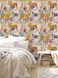 Floralplus Wallpaper Peel and Stick Jungle Leopard Wallpaper for Bathroom Removable Boho Cheetah Wallpapers for Renter Self Adhesive Flower Contact Paper for Nursery Kitchen 175 x 118 in