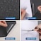 FunStick 36 x 200 Charcoal Black Contact Paper Solid Black Peel and Stick Wallpaper Removable Self Adhesive Wall Paper Roll Waterproof Black Vinyl Adhesive Wallpaper for Walls Cabinets Table Desk
