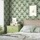 PeonyQueen Green Leaf Wallpaper Peel and Stick Wallpaper 173x393 Modern Botanical Contact Paper for Cabinets Waterproof Self Adhesive Wall Paper Removable Wallpapers Decorative Neutral Wallpapers for