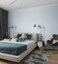HeloHo 118X157 Solid Light Blue Wallpaper Peel and Stick Matte Textured Wall Paper Self Adhesive Removable Waterproof Contact Paper for Living Room Bedroom Decor