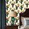 HOMETITUTE Cactus Flower Wallpaper Peel and Stick Contact Paper Wall Paper Stick 177 x 1181 Self Adhesive Removable Vinyl Wall Covering Bedroom Kitchen Bathroom Home Decor