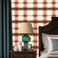 HOMETITUTE Plaid Tartan Wallpaper Peel and Stick Contact Paper Wall Paper Stick 177 x 1181 Self Adhesive Removable Vinyl Wall Covering Bedroom Kitchen Bathroom Home Decor