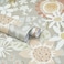 Kitico Boho Peel and Stick Wallpaper Floral Removable Wallpaper Peel and Stick Wall Paper SelfAdhesive Wall Paper for Bedroom Cabinets Decor Vinyl Roll 197 inx161 in