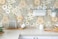 Kitico Boho Peel and Stick Wallpaper Floral Removable Wallpaper Peel and Stick Wall Paper SelfAdhesive Wall Paper for Bedroom Cabinets Decor Vinyl Roll 197 inx161 in