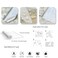 Kitico Boho Peel and Stick Wallpaper Floral Removable Wallpaper Peel and Stick Wall Paper SelfAdhesive Wall Paper for Bedroom Cabinets Decor Vinyl Roll 197 inx161 in