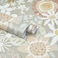 Kitico Boho Peel and Stick Wallpaper Floral Removable Wallpaper Peel and Stick Wall Paper SelfAdhesive Wall Paper for Bedroom Cabinets Decor Vinyl Roll 197 inx161 in