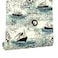 Lependor 1771 X 118 Nautical Map Wallpaper Peel and Stick Removable Printed Stick Wall Paper Decorative 1771 X 98 ft