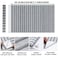 LOVADA Peel and Stick Wood Slat Wall Panels 175 x 100 Gray SelfAdhesive Wallpaper Roll 3D Textured Accent Wall Decor for Bedroom Living Room Office Easy DIY Removable Covering