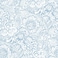 Micpolo Peel and Stick Wallpaper Boho Blue and White Floral Wallpaper for Bedroom Bathroom Removable Selfadhsive Contact Paper for Cabinets Nursery Shelf Liner 173 x 197