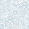 Micpolo Peel and Stick Wallpaper Boho Blue and White Floral Wallpaper for Bedroom Bathroom Removable Selfadhsive Contact Paper for Cabinets Nursery Shelf Liner 173 x 197