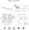 MJ-SKY MJSKY Wood SelfAdhesive Wallpaper Peel and Stick Shiplap Light GreyWhite Distressed Wood Plank Removable Wallpaper Home Decoration177 x 236