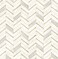 NextWall Faux Chevron Marble Tile Peel and Stick Wallpaper Metallic Gold Pearl Gray