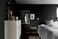 Safiyya Peel and Stick Wallpaper Black 3149x177