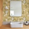 Simon&amp;Siff SimonSiff Boho Wallpaper Peel and Stick Floral Daisy Wallpaper Yellow Peel and Stick Wall Paper 79x173