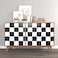 VaryPaper 157x787 Thick Checkered Countertop Contact Paper Waterproof Checkered Wallpaper Peel and Stick Black and White Wallpaper for Bathroom Kitchen Backsplash Cabinets Shelf Liners Drawers