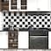 VaryPaper 157x787 Thick Checkered Countertop Contact Paper Waterproof Checkered Wallpaper Peel and Stick Black and White Wallpaper for Bathroom Kitchen Backsplash Cabinets Shelf Liners Drawers
