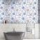 VaryStyle 177x118 Lemon Wallpaper Bright BlueYellow Citrus Leaf Peel and Stick Wallpaper Circle Geometric Wallpaper Self Adhesive Removable Fruit Contact Paper for Cabinets Walls Kitchen Bathroom