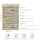 VEELIKE 157x118 Brick Wallpaper Peel and Stick 3D Textured Faux Brick Wallpaper Removable Brick Contact Paper Waterproof Self Adhesive Brick Backsplash for Kitchen Bedroom Backdrop Wall Fireplace