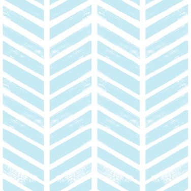 VEELIKE Blue Stripe Geometric Peel and Stick Wallpaper Blue and White Herringbone Wallpaper for Bedroom Bathroom 177x118 Chevron Removable Wallpaper Prepasted Herringbone Contact Paper for Walls