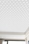 weiseni 3D Flat Visual Effect Wallpaper Peel and Stick 236x1968 White Diamond Wallpaper SelfAdhesive Removable Wallpaper Effect Contact Paper Grey White