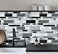 WENMER Peel and Stick Backsplash Wallpaper Kitchen Backsplash Wallpaper Kitchen Peel and Stick Wall Paper Tile Contact Paper for Countertop Bathroom 177x 236