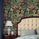 WENMER Peel and Stick Floral Boho Mushroom Wallpaper Self Adhesive Contact Paper for Bedroom Bathroom 177in x 164ft