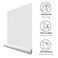 osayhome White Wallpaper 236x394 Contact Paper Solid Matte White Peel and Stick Removable Wallpaper Textured Vinyl Film Self Adhesive for Cabinets Waterproof Wall Coverings Shelf Home Decorative