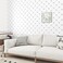 Yullpaper Classic White Grid Wallpaper White Checkered Wallpaper for Kitchen Backsplash Peel and Stick Minimalist Geometric Sqaure Wallpapers Adhesive Removable Grid Contact Paper for Wall175102