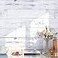 FlockenHome 177x 314 Peel and Stick Wallpaper SelfAdhesive Shiplap Light GreyWhite Distressed Wood Plank Removable repasted Decorative