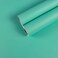 CHIHUT Thicken Matte Aqua Green Peel and Stick Wallpaper 177x100 Waterproof Stain Resistant Removable Vinyl Contact Paper for Cabinets Shelf Liners Drawers Renter Friendly Solid Green Wallpaper