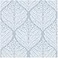 Kifoio Modern Peel and Stick Wallpaper Blue and White Wall Paper 173x787 SelfAdhesive Removable Contact Paper Boho Wallpaper Leaf Geometric Decorative for Bedroom Bathroom Cabinets Decor Vinyl Roll