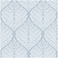 Kifoio Modern Peel and Stick Wallpaper Blue and White Wall Paper 173x787 SelfAdhesive Removable Contact Paper Boho Wallpaper Leaf Geometric Decorative for Bedroom Bathroom Cabinets Decor Vinyl Roll