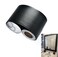 Amao Amhao 10Meters Peel and Stick Black Wood Backsplash Wall Paper Border Sticker SelfAdhesive Wallpaper Border