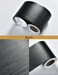 Amao Amhao 10Meters Peel and Stick Black Wood Backsplash Wall Paper Border Sticker SelfAdhesive Wallpaper Border