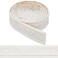 CRASPIRE 90x16in White Crown Molding Peel and Stick Self Adhesive Flexible Foam Trim 3D Sticky Decorative Wallpaper Border Wall Edging Foam Baseboard Mirror Border Wall Lines Hotel DIY Decor