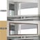 DESOMINOR 328Ft Black Border Peel Stick Wood Grain Wallpaper Border Removable Waterproof Bathroom Mirror Frame Sticker Dark Brown 394Inch x 328Ft