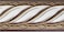 Dundee Deco Wallpaper Border Peel and Stick BD5015 Faux Victorian White Gold Mauve Rope Abstract Wallpaper Border Retro Design Roll 33 ft x 2 in 10m x 5cm Self Adhesive