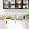 HOMETITUTE Wallpaper Border 4x196 Inch Peel and Stick Wall Border Wallpaper Border Self Adhesive Lemon Fruit Branch Wall Trim for Kitchen Cabinet Backsplash Mirror Frame Laundry Room Entryway Decor