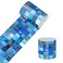 HOMETITUTE Wallpaper Border 4x196 Inch Peel and Stick Wall Border Wallpaper Border Self Adhesive Mosaic Tile Style Trim for Bathroom Kitchen Backsplash Mirror Frame Sink Cabinet Laundry Wall Decor