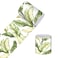 HOMETITUTE Wallpaper Border Peel and Stick Botanical Wall Trim 4x196 Inch Green Leaf Pattern Wallpaper Border Self Adhesive Accent Strip for Bedroom Mirror Frame Closet Living Room Wall Dcor