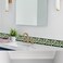 HOMETITUTE Wallpaper Border Peel and Stick Decorative Wall Trim Self Adhesive Floral Vine Accent for Bedroom Kitchen Bathroom Living Room Mirror Frame Ceiling Shelf Decor Green Gold Style 4x196 Inch