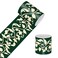 HOMETITUTE Wallpaper Border Peel and Stick Decorative Wall Trim Self Adhesive Floral Vine Accent for Bedroom Kitchen Bathroom Living Room Mirror Frame Ceiling Shelf Decor Green Gold Style 4x196 Inch