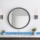 HOMETITUTE Wallpaper Border Peel and Stick Decorative Wall Trim Self Adhesive Mosaic Tile Accent Strip for Bathroom Kitchen Laundry Room Pool Area Mirror Frame Sink Edge Blue Wall Decor 4x196 Inch