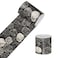 HOMETITUTE Wallpaper Border Peel and Stick Decorative Wall Trim Self Adhesive Stone Texture Accent Strip for Bathroom Kitchen Entryway Balcony Mirror Frame Backsplash Wall Edge 4x196 Inch Rock Style