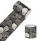 HOMETITUTE Wallpaper Border Peel and Stick Decorative Wall Trim Self Adhesive Stone Texture Accent Strip for Bathroom Kitchen Entryway Balcony Mirror Frame Backsplash Wall Edge 4x196 Inch Rock Style