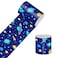 HOMETITUTE Wallpaper Border Peel and Stick Space Galaxy Texture Decorative Wall Trim Self Adhesive Border for Walls Mirror Frame Accent Strip for Bedroom Bathroom Kitchen Living Room 4x196 Inch
