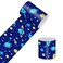 HOMETITUTE Wallpaper Border Peel and Stick Space Galaxy Texture Decorative Wall Trim Self Adhesive Border for Walls Mirror Frame Accent Strip for Bedroom Bathroom Kitchen Living Room 4x196 Inch