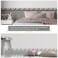 JZÂ·HOME JZHOME Peel and Stick Wallpaper Border Modern Abstract BrownWhite Removable Self Adhesive Wall Border Molding Home Ceiling Decorative Border 2328 ft