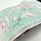 Moyishi 5 Meters Royal Peony 3D Peel and Stick Wall Paper Wall Decal Wall Border Easy to Apply Green Floral